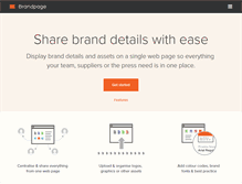 Tablet Screenshot of brandpage.net